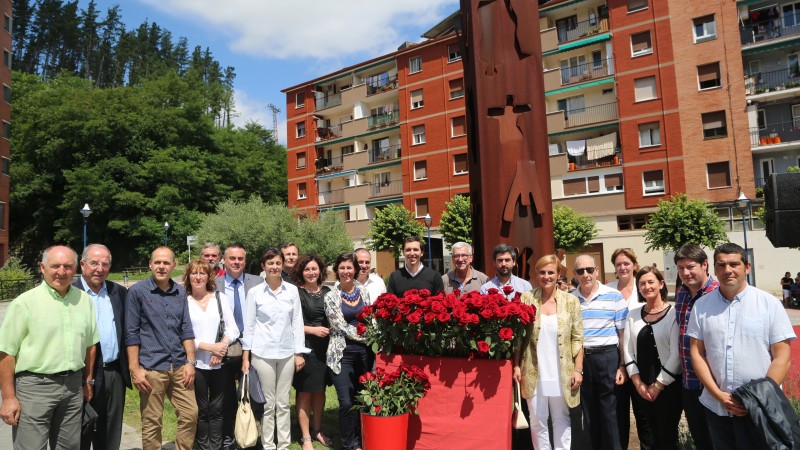 Homenaje a Miguel Ángel Blanco en Ermua 2017