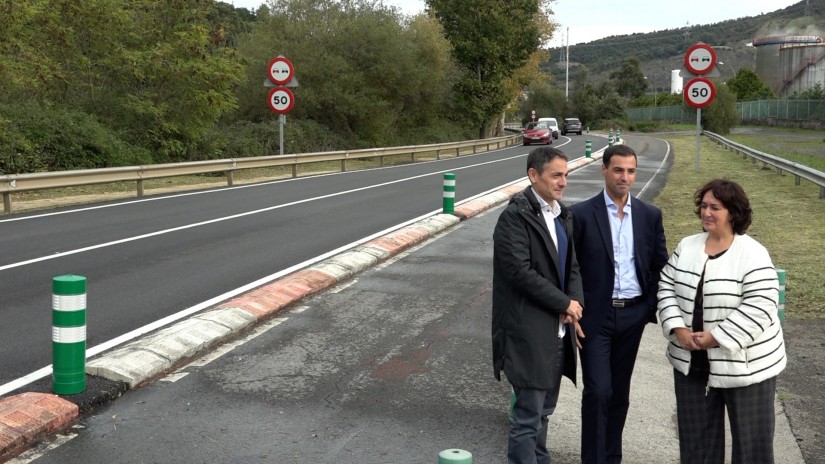 Aldundiak amaitu ditu Las Carreraseko hirigunean trafiko astunaren eragina murrizteko jarduketak