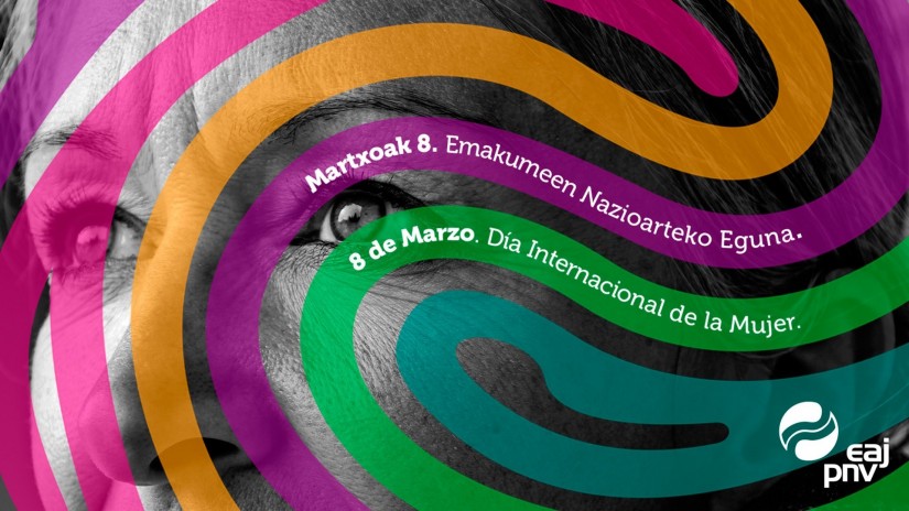 Euzkadi Buru Batzarraren adierazpena Martxoaren 8an, Emakumeen Nazioarteko Egunean.
